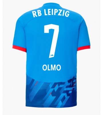 RB Leipzig Dani Olmo #7 Tercera Equipación 2023-24 Manga Corta